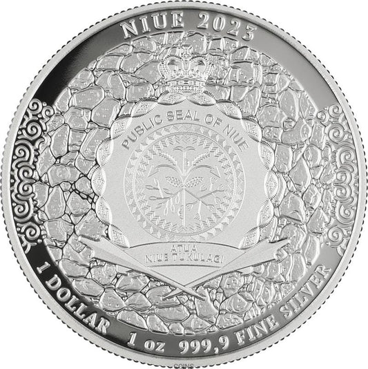 1$ OSTATNIE ŻYCZENIE - WIEDŹMIN BU 1oz Ag999,9
