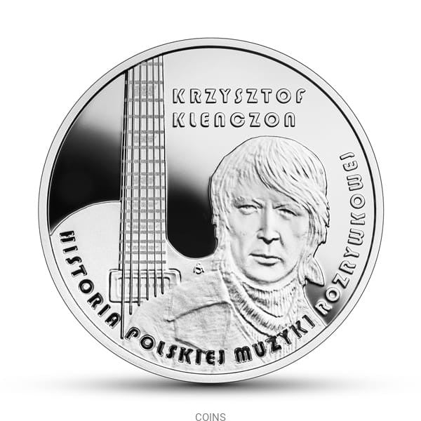10 zł Krzysztof Klenczon - okrągła