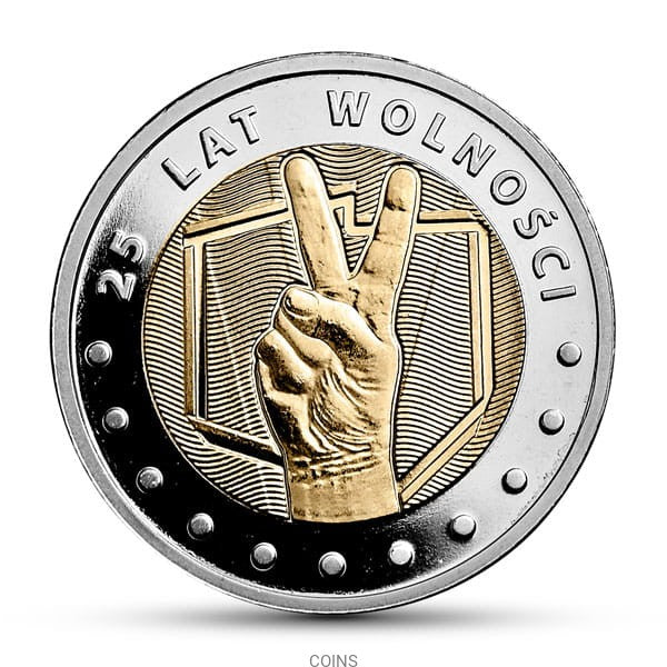 5 zł 25 lat wolności - Odkryj Polskę