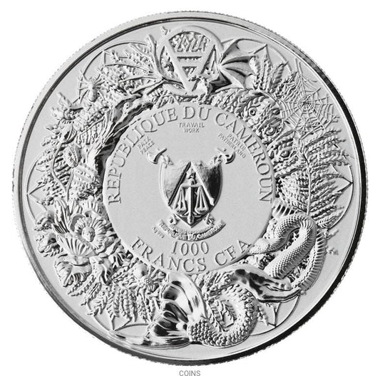 1000 Franków ALKONOST 2oz Ag999