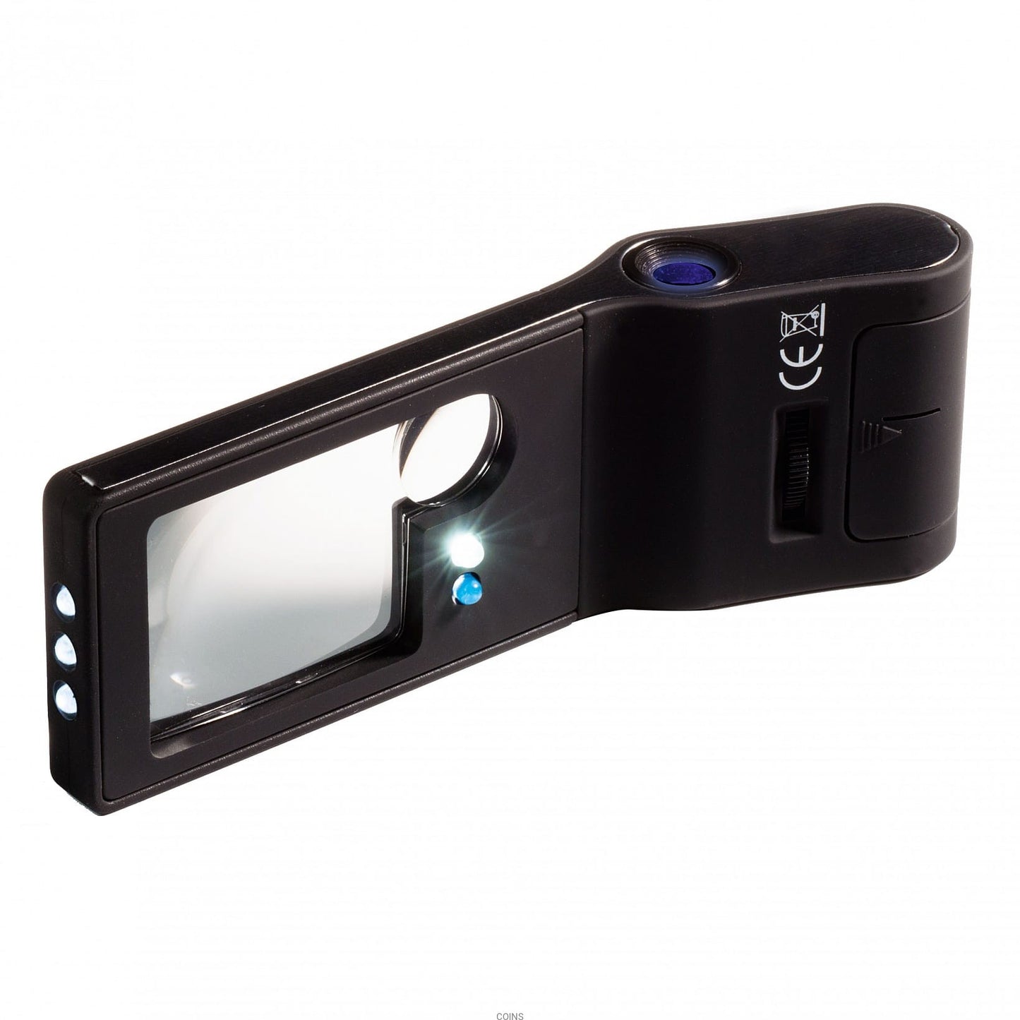 Lupa kieszonkowa 6 w 1 Leuchtturm LED UV Mikroskop