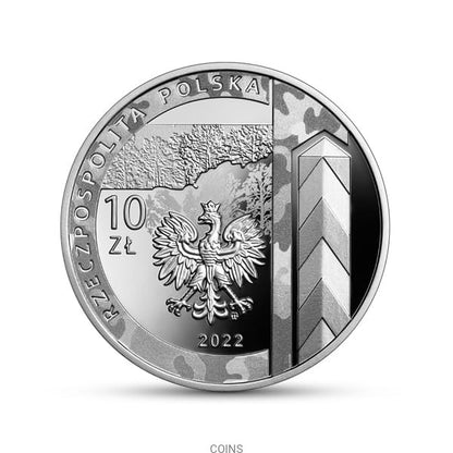10 zł Ochrona polskiej granicy wschodniej