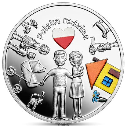 10 zł Polska rodzina - W Polskę wierzę 2023