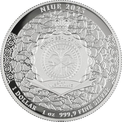 1$ OSTATNIE ŻYCZENIE - WIEDŹMIN BU 1oz Ag999,9
