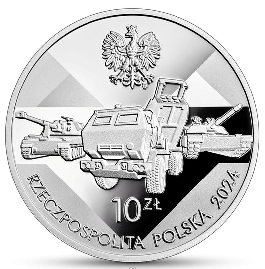 10 zł 25. rocznica wstąpienia Polski do NATO