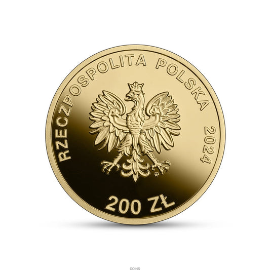 200 zł 160. rocznica śmierci Romualda Traugutta Au