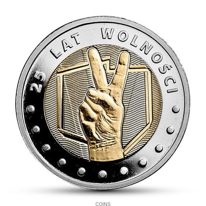 5 zł 25 lat wolności - Odkryj Polskę