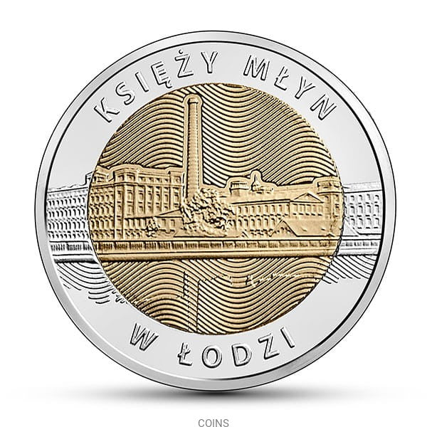 5 zł Księży Młyn w Łodzi - Odkryj Polskę
