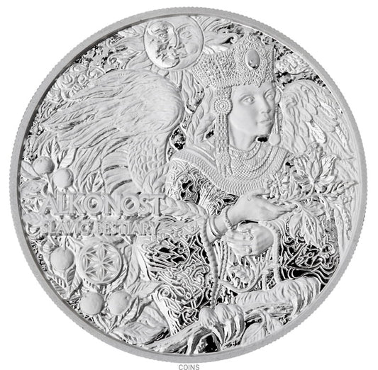 1000 Franków ALKONOST 2oz Ag999