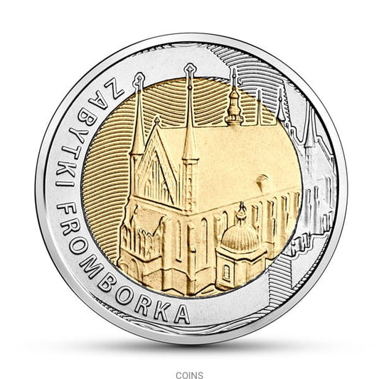 5 zł Zabytki Fromborka - Odkryj Polskę