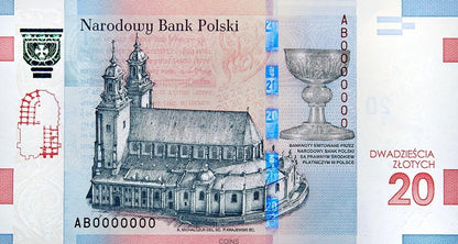 20 zł Chrzest Polski 2016