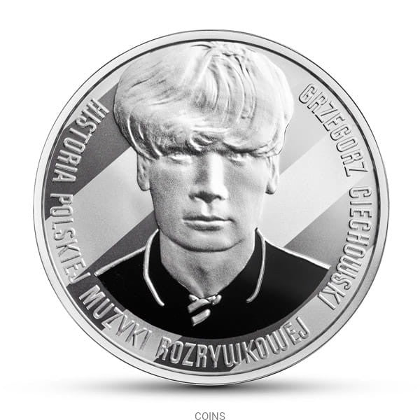 10 zł Grzegorz Ciechowski - okrągła