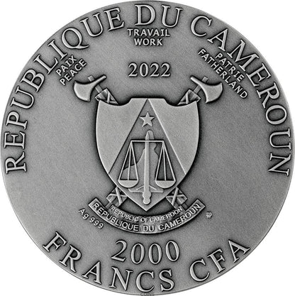 LILITH  2000 franków CFA 2oz
