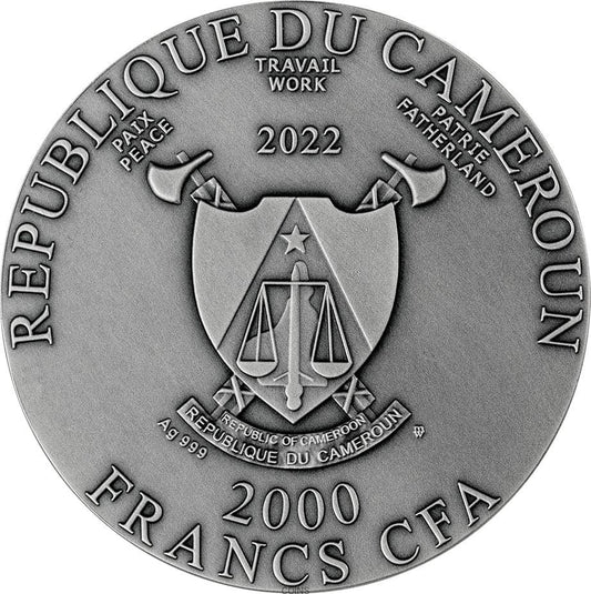 LILITH  2000 franków CFA 2oz
