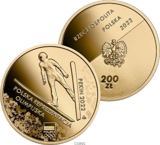 200 zł Reprezentacja Olimpijska Pekin 2022 Au