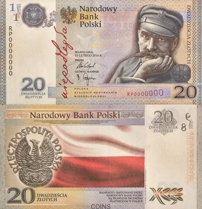 20 zł Niepodległość 2018